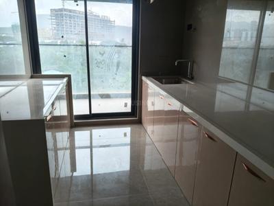 Kitchen Image of 1850 Sq.ft 3 BHK Apartment / Flat for rent in Experio Platinum Elysium, Nerul Navi Mumbai for Rs. 80000
