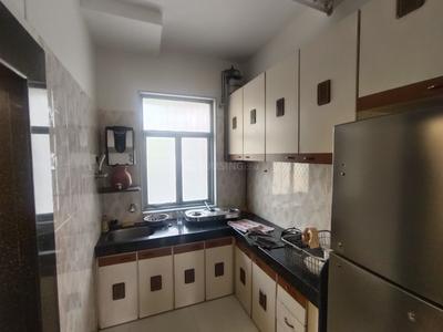 Kitchen Image of 900 Sq.ft 2 BHK Apartment / Flat for rent in Jyoti Sadan, Mahim Mumbai for Rs. 85000