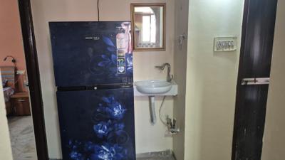 Kitchen Image of 1066 Sq.ft 3 BHK Apartment / Flat for rent in Baikunth Dham Indore for Rs. 35000
