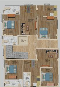 Image of 1345 Sq.ft 3 BHK Apartment / Flat for sale in Birubari, Guwahati for Rs. 7500000