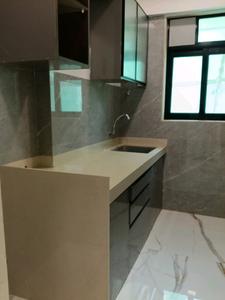 Kitchen Image of 695 Sq.ft 1 BHK Apartment / Flat for rent in Salangpur Salasar Aarpan A Wing, Mira Road East Mira Bhayandar for Rs. 22500