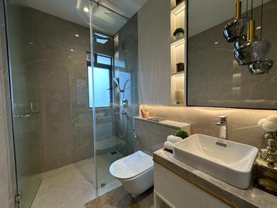Bathroom Image of 1263 Sq.ft 3 BHK Apartment / Flat for sale in L And T The Gateway, Sewri Mumbai for Rs. 65000000