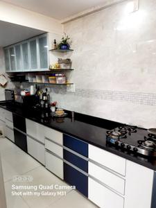 Kitchen Image of 1960 Sq.ft 3 BHK Apartment / Flat for rent in Sunpharma Road Vadodara for Rs. 35000