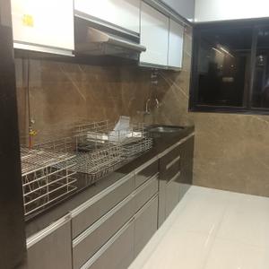 Kitchen Image of 1350 Sq.ft 3 BHK Apartment / Flat for rent in RNA Continental, Chembur Mumbai for Rs. 133000
