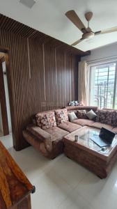 Living Room Image of 850 Sq.ft 2 BHK Apartment / Flat for sale in Mantra Alkasa, Mohammed Wadi Pune for Rs. 7600000