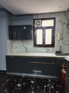 Kitchen Image of 585 Sq.ft 2 BHK Builder Floor for rent in Sant Nagar New Delhi for Rs. 45000
