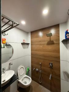 Bathroom Image of 1250 Sq.ft 3 BHK Independent House for sale in Rameshbhai Vallabhbhai Savani 743 747, Garden City Ankleshwar for Rs. 750000