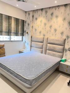Bedroom Image of 950 Sq.ft 2 BHK Apartment / Flat for rent in Paradigm Pushpanjali Residency Phase III, Thane West Thane for Rs. 33000