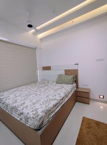 Bedroom Image of 780 Sq.ft 2 BHK Apartment / Flat for rent in Godrej Boulevard, Manjari Budruk Pune for Rs. 40000