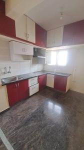 Kitchen Image of 1350 Sq.ft 2 BHK Builder Floor for rent in Sahakara Nagar Bengaluru for Rs. 38000