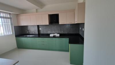 Kitchen Image of 998 Sq.ft 3 BHK Apartment / Flat for rent in Desai DD Sports City Pavilion, Veiloor Thiruvananthapuram for Rs. 25500