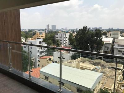 Balcony Image of 4137 Sq.ft 4 BHK Apartment / Flat for rent in Embassy Oasis, Frazer Town Bengaluru for Rs. 350000