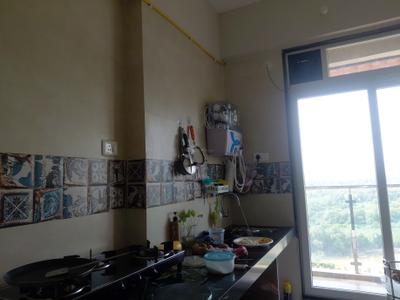 Kitchen Image of 1050 Sq.ft 2 BHK Apartment / Flat for rent in Sai Proviso Sapphire Greater Kharghar Roadpali, Kalamboli Navi Mumbai for Rs. 27000