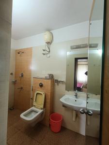 Bathroom Image of 1515 Sq.ft 3 BHK Apartment / Flat for rent in Sorake Iris, Bejai Mangalore for Rs. 32000