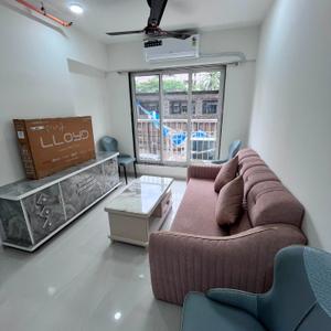 Hall Image of 586 Sq.ft 1 BHK Apartment / Flat for rent in Deraiya Nehru Nagar Nirmal CHS Ltd, Kurla East Mumbai for Rs. 58000