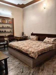 Bedroom Image of 1500 Sq.ft 2 BHK Builder Floor for rent in Vaishali Nagar Jaipur for Rs. 23000