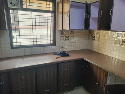 Kitchen Image of 1080 Sq.ft 3 BHK Builder Floor for rent in Preet Vihar New Delhi for Rs. 27000
