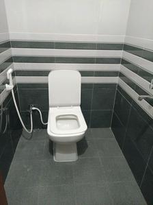 Common Bathroom Image of 549 Sq.ft 1 BHK Apartment / Flat for rent in Sanjeeva Reddy Nagar Hyderabad for Rs. 18000