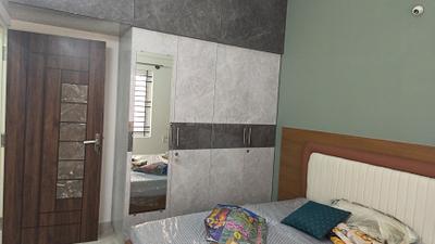 Bedroom Image of 849 Sq.ft 1 BHK Builder Floor for rent in Mahadevapura Bengaluru for Rs. 34999