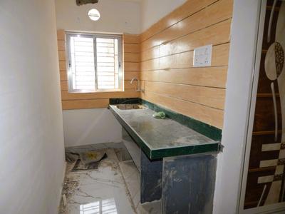 Kitchen Image of 348 Sq.ft 1 BHK Apartment / Flat for sale in Dum Dum Cantonment Kolkata for Rs. 1252800