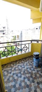 Balcony Image of 585 Sq.ft 1 BHK Apartment / Flat for rent in New Sangvi Pune for Rs. 13000