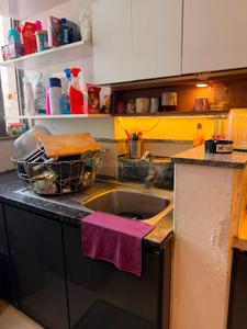 Kitchen Image of 1610 Sq.ft 3 BHK Apartment / Flat for rent in Goyal Orchid Whitefield, Whitefield Bengaluru for Rs. 75000
