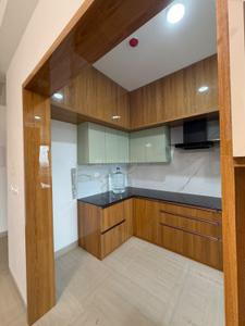 Kitchen Image of 1200 Sq.ft 2 BHK Apartment / Flat for rent in Vario Homes, Hebbal Bengaluru for Rs. 55000