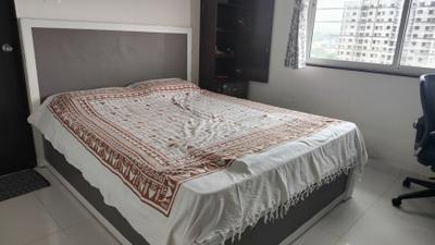 Bedroom Image of 1200 Sq.ft 3 BHK Apartment / Flat for rent in Mantra Essence, Undri Pune for Rs. 25000