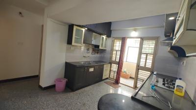 Kitchen Image of 1500 Sq.ft 3 BHK Apartment / Flat for rent in Kaggadasapura Bengaluru for Rs. 45000