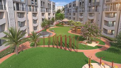 Image of 1350 Sq.ft 3 BHK Apartment / Flat for sale in Nimbus The Palm Village, Jewar, Greater Noida for Rs. 23925000