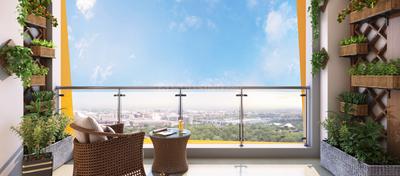 Balcony Image of 2010 Sq.ft 3 BHK Apartment / Flat for sale in Purva Atmosphere, R.K. Hegde Nagar Bengaluru for Rs. 29790000