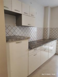 Kitchen Image of 1250 Sq.ft 3 BHK Apartment / Flat for sale in Azad Nagar Kanpur for Rs. 8500000