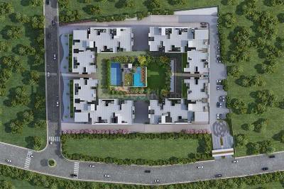 Image of 1012 Sq.ft 2 BHK Apartment / Flat for sale in Rama Metro Life Maxima Residences, Tathawade, Pune for Rs. 6000000