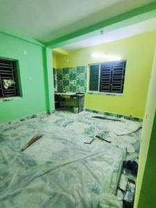Bedroom Image of 280 Sq.ft 1 RK Builder Floor for rent in Mohishgot Kolkata for Rs. 9000