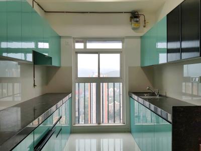Kitchen Image of 915 Sq.ft 2.5 BHK Apartment / Flat for rent in L And T Rejuve 360 Tower A, Mulund West Mumbai for Rs. 86000