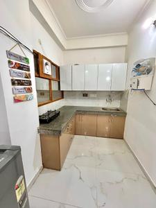 Kitchen Image of 1460 Sq.ft 2 BHK Builder Floor for rent in Sector 15 Gurgaon for Rs. 43000