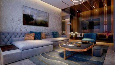 Hall Image of 1467 Sq.ft 3 BHK Apartment / Flat for sale in Bramhacorp The Collection W1, Wadgaon Sheri Pune for Rs. 16500000
