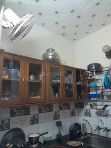 Kitchen Image of 550 Sq.ft 1 BHK Builder Floor for rent in Sector 57 Gurgaon for Rs. 22000