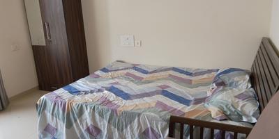 Bedroom Image of 320 Sq.ft 1 RK Apartment / Flat for rent in Nyati Elysia, Kharadi Pune for Rs. 24000