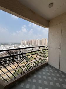 Balcony Image of 1305 Sq.ft 3 BHK Apartment / Flat for rent in CRC Sublimis, Noida Extension Greater Noida for Rs. 32000