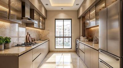 Kitchen Image of 475 Sq.ft 1 BHK Apartment / Flat for sale in Aztec One Parel, Parel Mumbai for Rs. 15900000