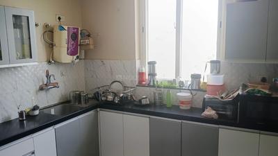 Kitchen Image of 2000 Sq.ft 3 BHK Apartment / Flat for rent in Raja Park Jaipur for Rs. 55000