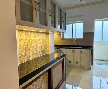 Kitchen Image of 750 Sq.ft 1 BHK Apartment / Flat for rent in Mapusa Goa for Rs. 40000