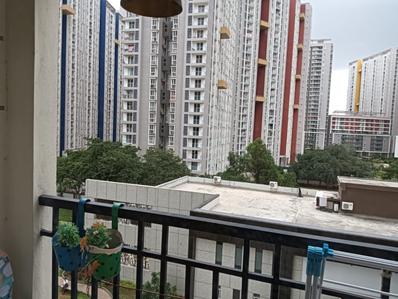 Balcony Image of 1215 Sq.ft 3 BHK Apartment / Flat for sale in Candeur Signature, Varthur Bengaluru for Rs. 17800000
