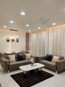 Hall Image of 1600 Sq.ft 3 BHK Apartment / Flat for rent in Prozone Palms, Somalwada Nagpur for Rs. 60000