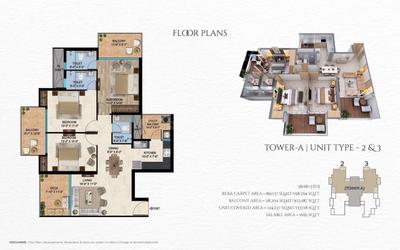 Image of 1340 Sq.ft 3 BHK Apartment / Flat for sale in Shivyatan Kashi Nirmal Heights, Darekhu, Varanasi for Rs. 14400000