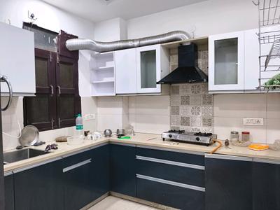 Kitchen Image of 1350 Sq.ft 2 BHK Builder Floor for rent in Sector 69 Gurgaon for Rs. 30500