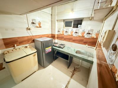 Kitchen Image of 250 Sq.ft 1 RK Apartment / Flat for rent in Sai Darshan CHS, Andheri East Mumbai for Rs. 25000