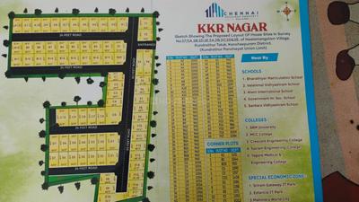 Image of 1400 Sq.ft Residential Plot / Land for sale in Chennai KKR Nagar, Guduvancheri, Chennai for Rs. 4900000