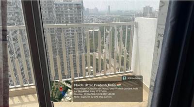 Balcony Image of 2050 Sq.ft 3 BHK Apartment / Flat for rent in Prateek Edifice, Sector 107 Noida for Rs. 90000